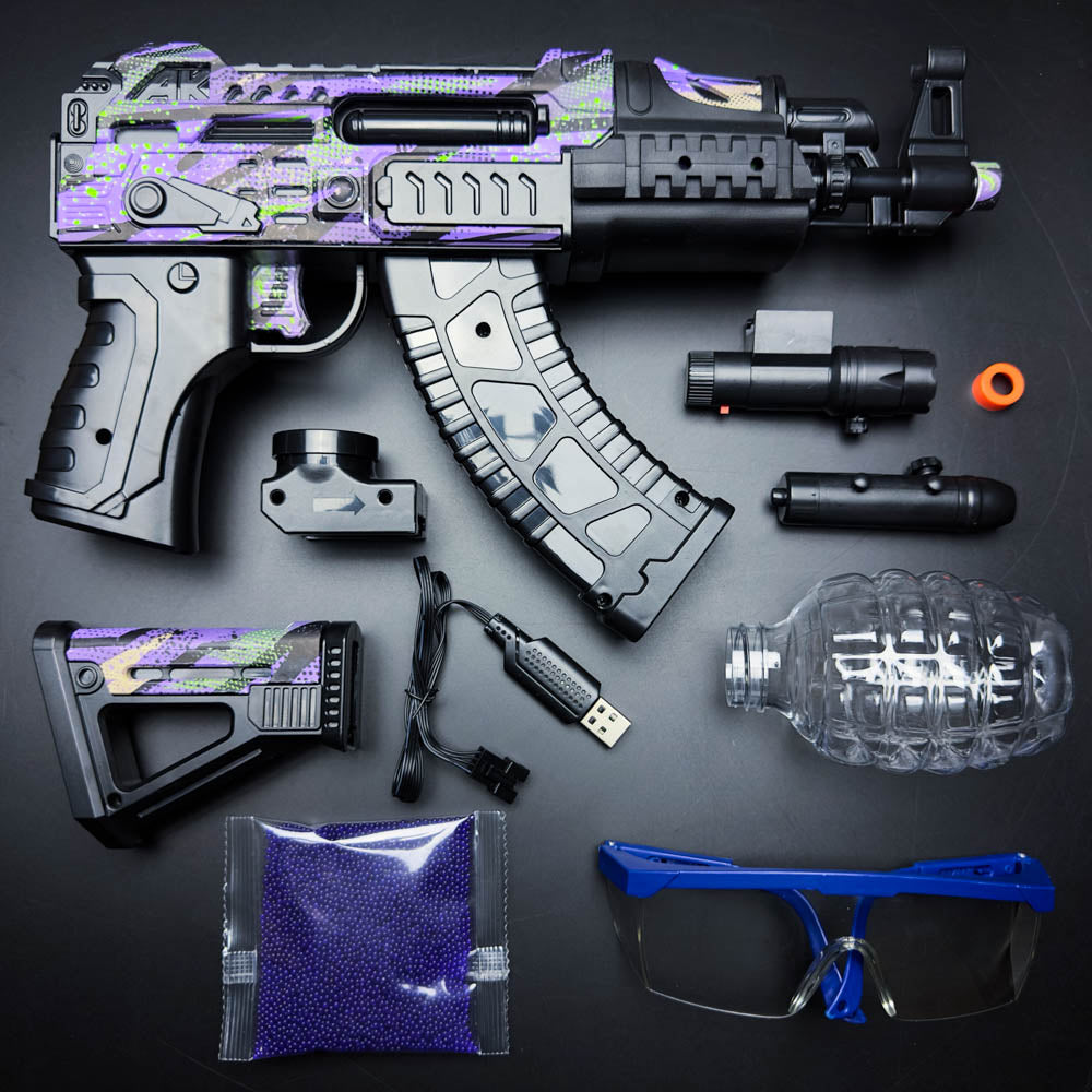 AKM Gel Blaster - Paars (incl. 10.000 Gel Ballen) | GelWapens.nl